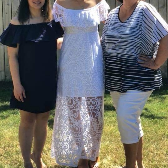 Soma Off Shoulder Maxi with Pockets - Picture 4 of 4